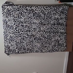 Leopard print  blanket